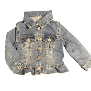 Jordache Toddler Girls Light Denim Jacket 2T